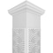 Ekena Millwork Craftsman Classic Square Non-Tapered Art Deco Fretwork Column w/ Tuscan Capital & Tuscan Base CC1210ENARDTUTU - alternate 5